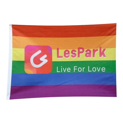 Drapeau gai de Pride Rainbow LGBT pour la décoration de célébration de partie de festival