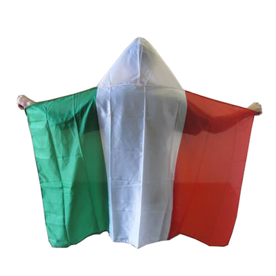 Le cap de drapeau de corps du football avec des bras gaine la couleur adaptée aux besoins du client