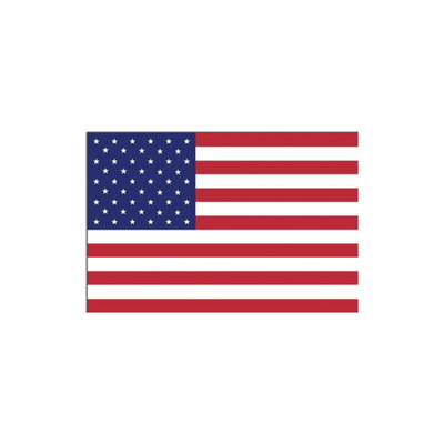 Drapeau américain imprimé national du drapeau 3x5 pi de polyester avec les canons isolants en laiton