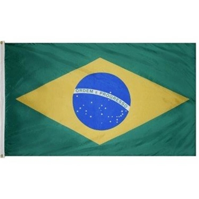 Drapeaux nationaux de coupe du monde des drapeaux 3x5ft du monde de polyester de la promotion 100