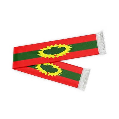 Impression 100% faite sur commande de Digital de taille d'écharpe d'Oromo de polyester