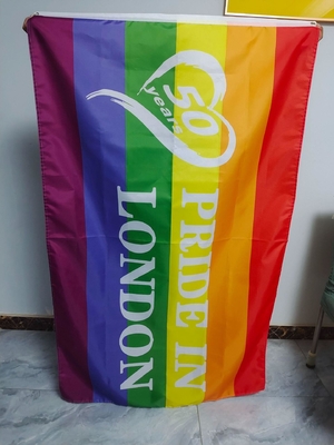 Digital imprimant le drapeau Pride Flag bisexuel lesbien gai de 3x5 LGBT