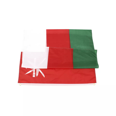 Drapeau 100% national de l'Oman des drapeaux 3x5 pi de polyester fait sur commande de drapeau