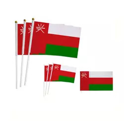 Drapeaux tenus dans la main portatifs 14x21cm tous les drapeaux faits sur commande de main de pays