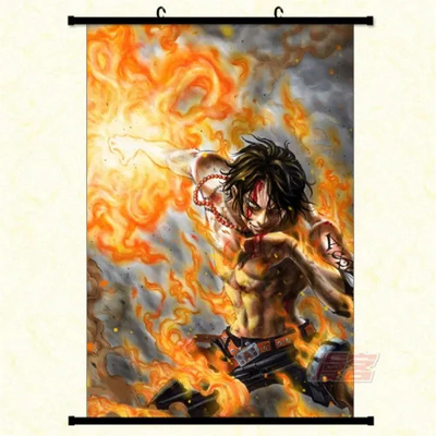 Drapeau accrochant d'homme de tronçonneuse de Manga Wall Art Banner Cartoon de toile faite sur commande