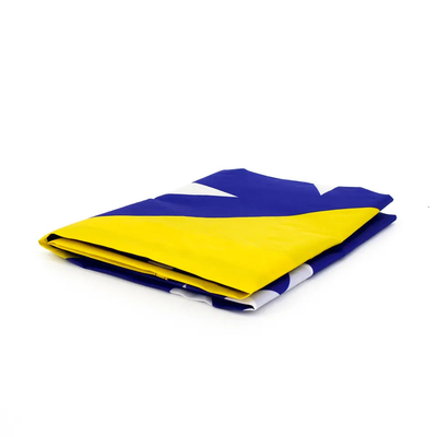 Le monde rapide de polyester de la livraison 150x90 cm marque le drapeau de la Bosnie-Herzégovine